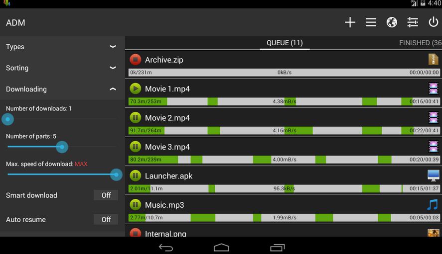 Advanced Download Manager For Android Apk